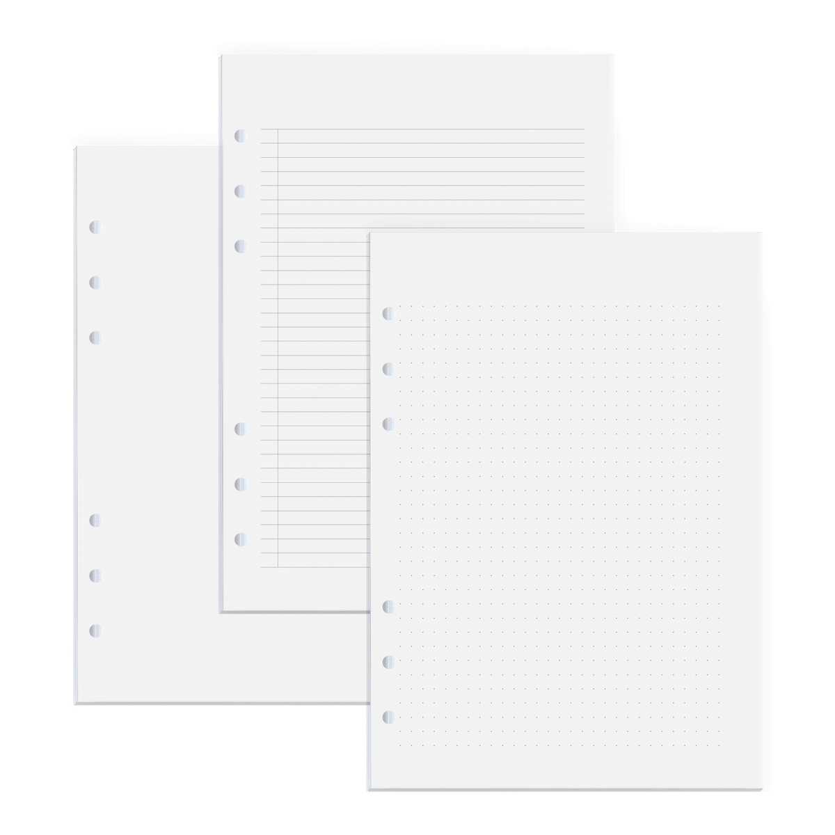 Loose Leaf Notes Pages Full Focus