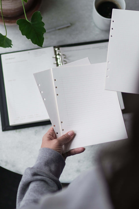 Loose Leaf Notes Pages – Full Focus