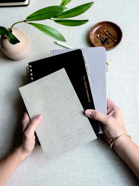 Vegan Leather Month Tabs