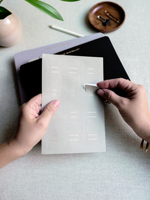 Vegan Leather Month Tabs