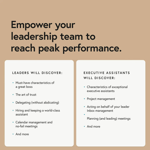 Full Focus Executive Assistants Course - 1-Year Access