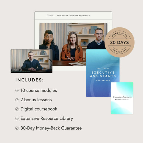 Full Focus Executive Assistants Course - 1-Year Access