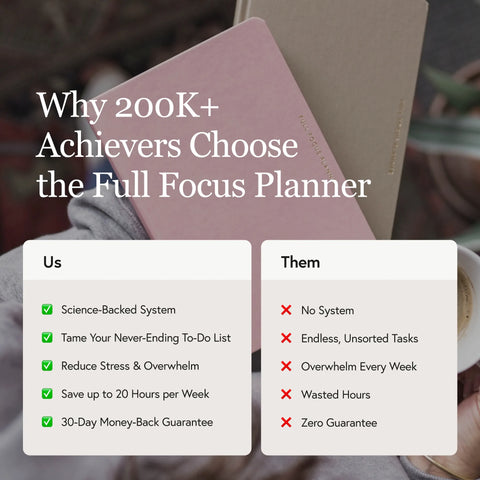 Full Focus Planner - Leather - Annual Subscription - One Shipment Per Year