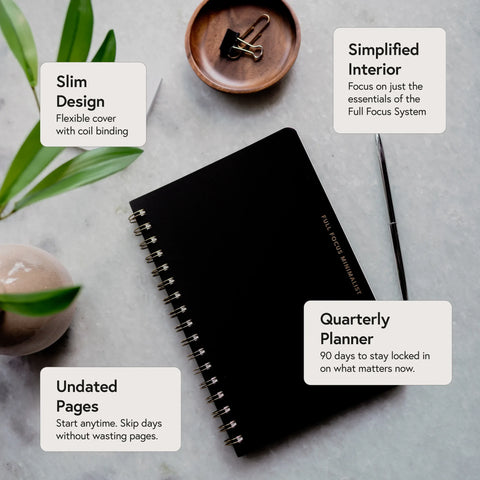 Full Focus Minimalist Planner