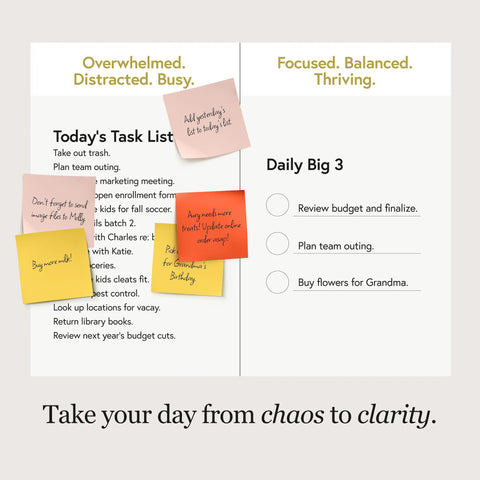 Full Focus Minimalist Planner