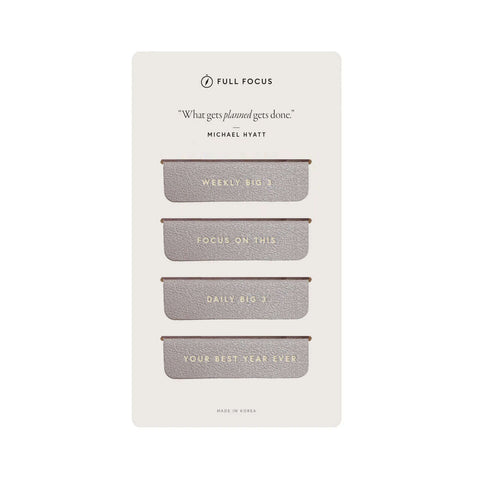 Magnetic Bookmarks showcasing Weekly Big 1, Focus On This, Daily Big 1, Your Best Year Ever designs.