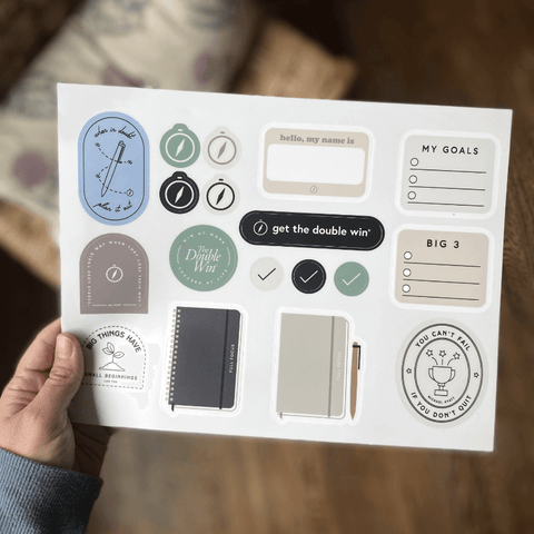 Focused Notepad Sticker Full Focus Vinyl Stickers