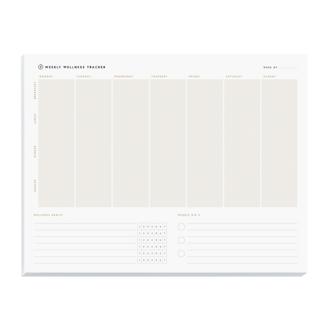 Weekly Wellness Tracker
