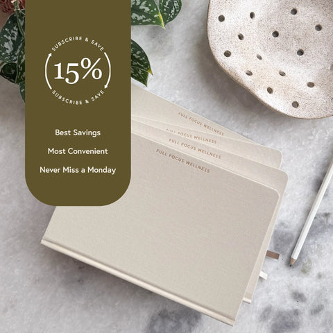 Full Focus Wellness Planner - Annual Subscription - One Shipment Per Year