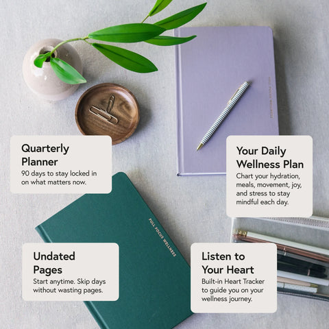 Full Focus Wellness Planner - Annual Subscription - One Shipment Per Year