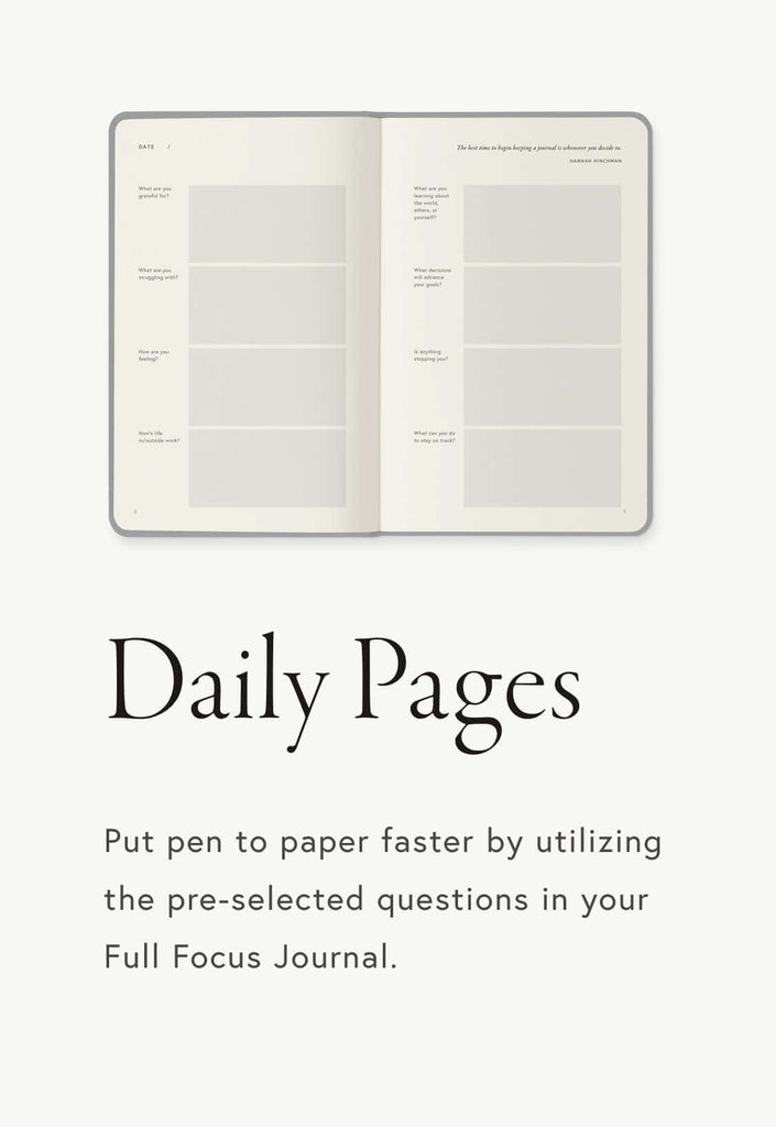 Single Journal Full Focus Journal