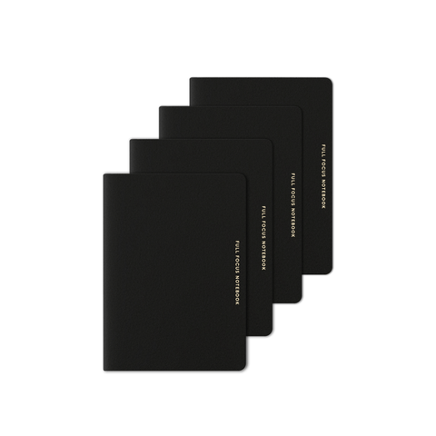 Full Focus Notebook - Pack of 4 - Full Focus