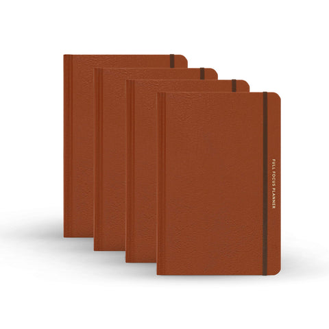 Full Focus Planner - Leather - Quarterly Subscription - One Shipment Per Quarter - Full Focus