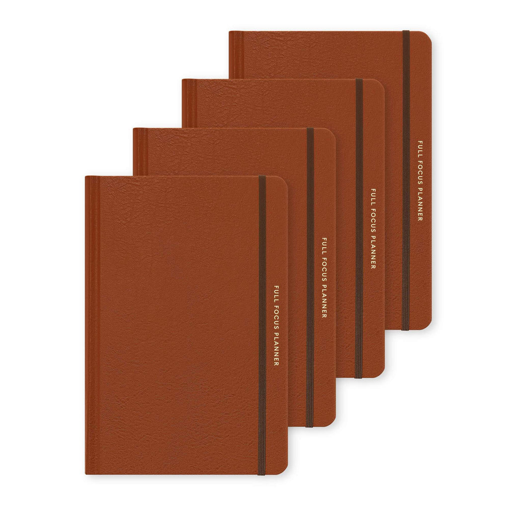 Full Focus Planner - Leather - Quarterly Subscription - One Shipment Per Quarter - Full Focus