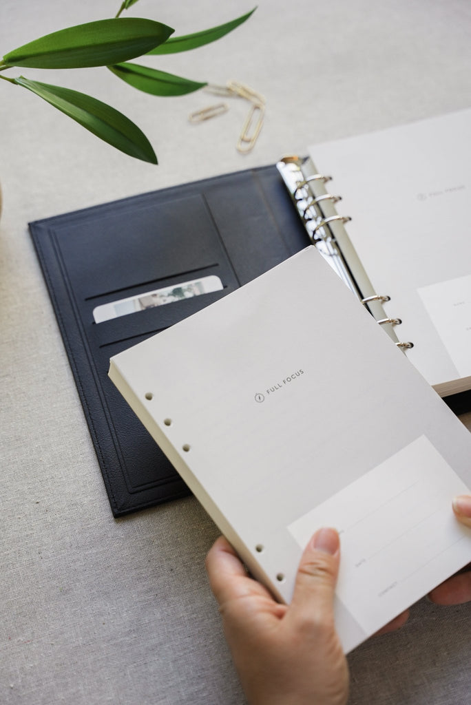 Full Focus Planner - Loose Leaf Inserts - Annual Subscription - One Shipment Per Year - Full Focus