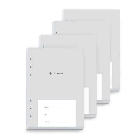 Full Focus Planner - Loose Leaf Inserts - Annual Subscription - One Shipment Per Year - Full Focus