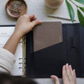 Loose Leaf Vegan Leather Binder - Full Focus