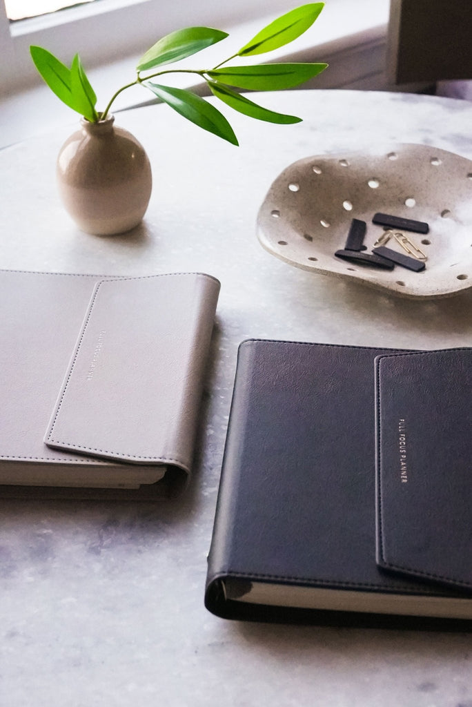 Loose Leaf Vegan Leather Binder - Full Focus