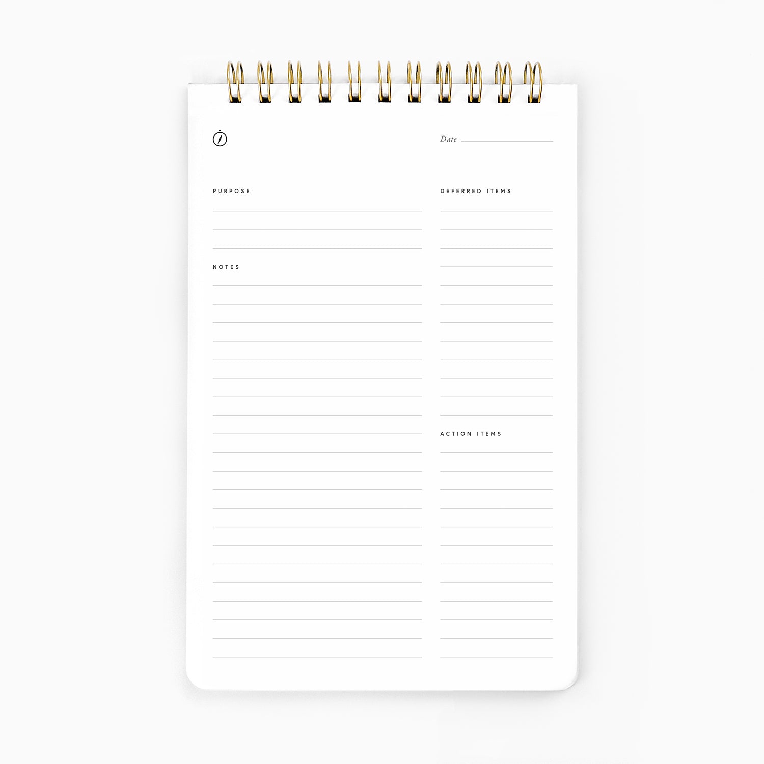 Meeting Notes Desk Tool – Full Focus